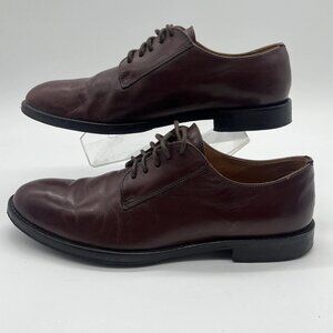 Gravity Pope Womens Brown Oxford Leather Shoes Size 38 EUR (8 US) Vero Cuoio